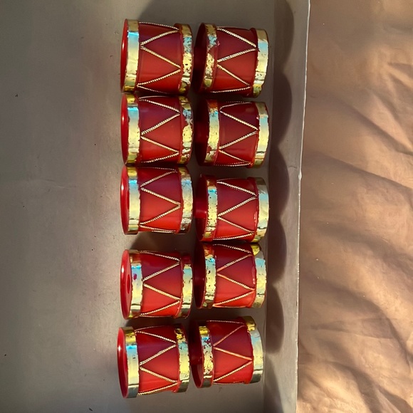 Holiday Vintage Christmas Light Covers Drums 1 Plastic Poshmark
